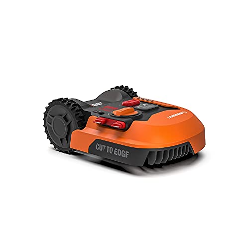 Worx Landroid WR141E Robotic Lawnmower for Medium Gardens up to 500m2 - Automatic, WiFi-Connected Robot Lawn Mower with App Control, AIA Technology and Adjustable Cutting Heights