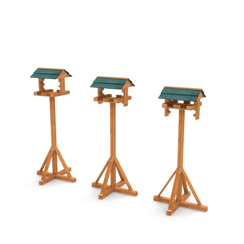 Maypole Heavy Duty Adjustable Multi Bird Table with Easy Clean Removable Base
