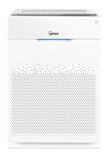 WINIX Air Purifier ZERO Pro, H13 HEPA Filter, CADR 470m³/h, (Up to 120m²) for Allergy Sufferers. PlasmaWave Technology. Reduce 99.999% Hay Fever, Pollen & Odours. 8h Timer. Large Rooms & Offices