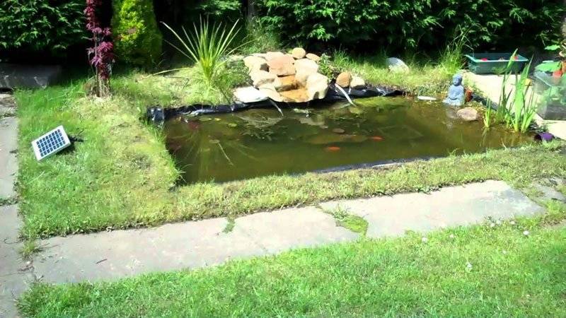 Garden Pond - best solar water feature