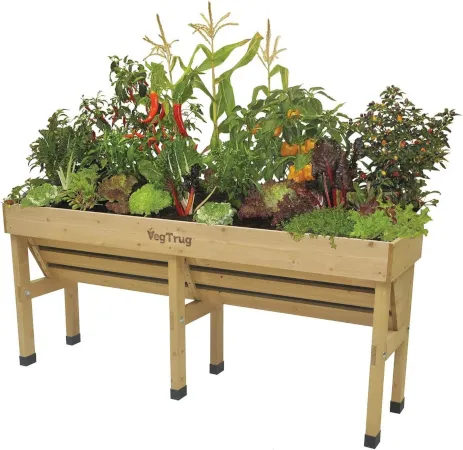 Vegtrug Planter with Hood Growing Plants