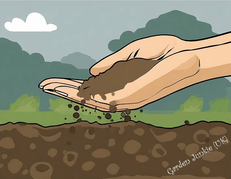Garden Soils - Hand with soil