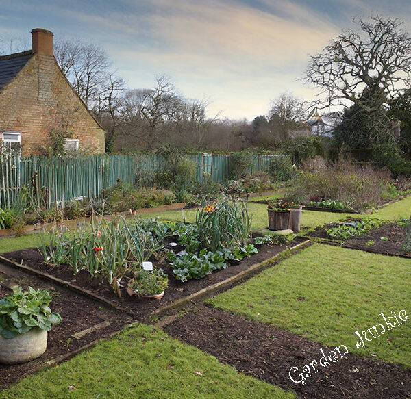 gardening Month by Month - February an English Garden Scene