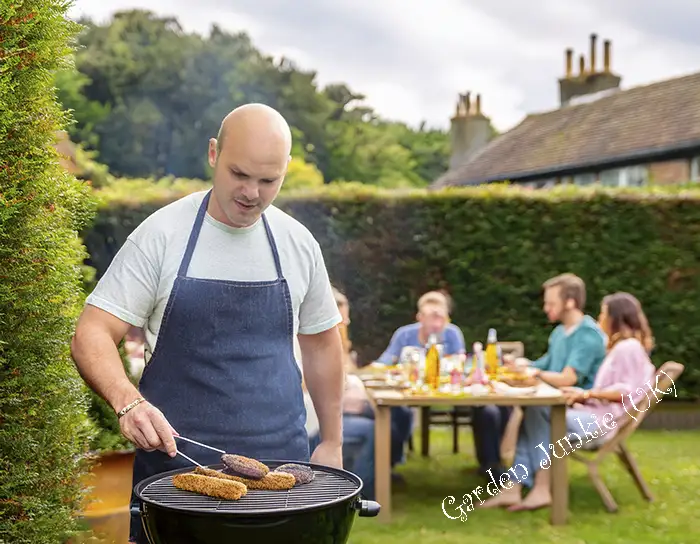 Man at a BBQ