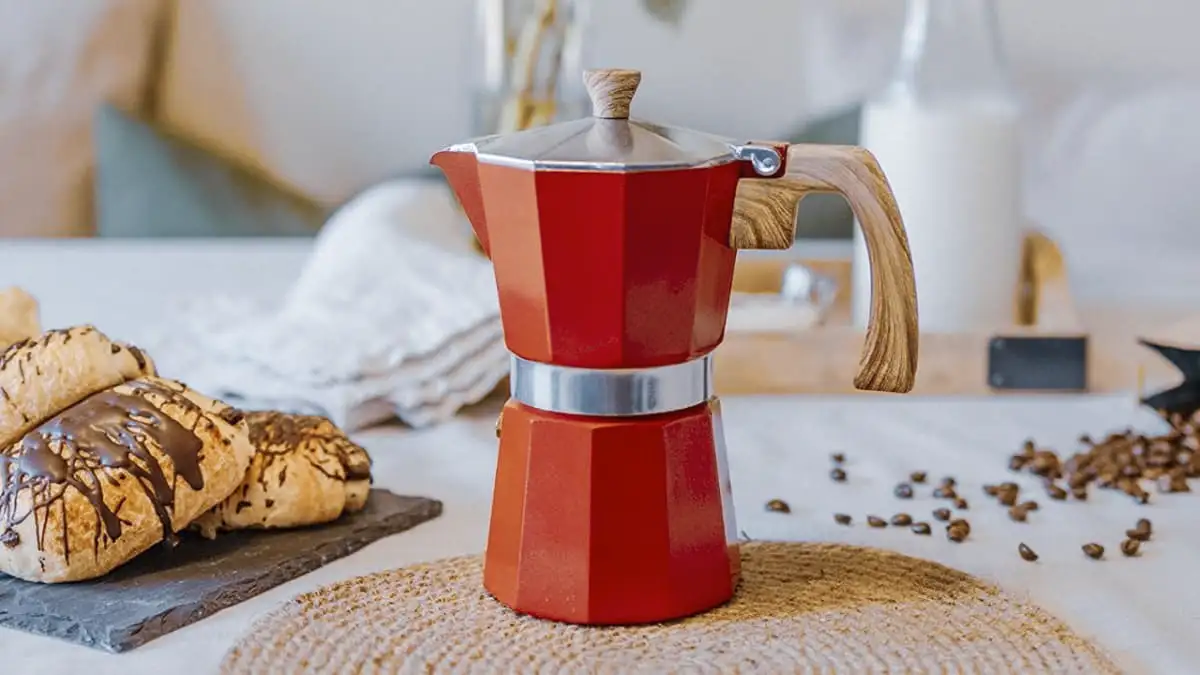 Best Stovetop Coffee Makers - Red Moka Pot