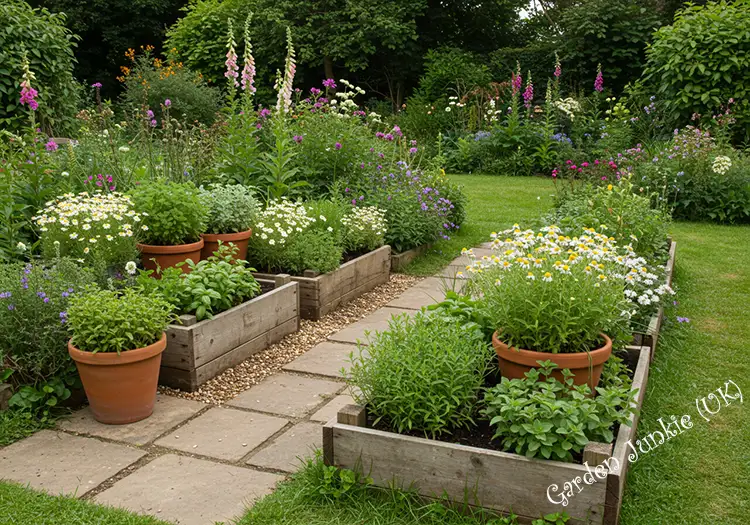 What is the easiest garden to start - Country Garden with Raised Beds and Pots