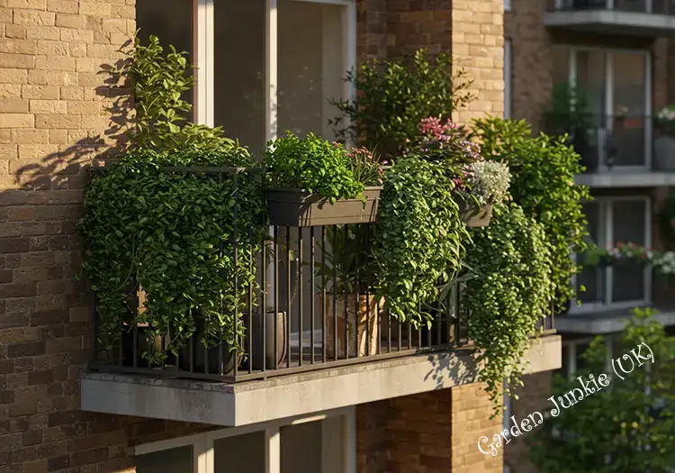 How to start a garden with limited space -Green Plants on a Balcony