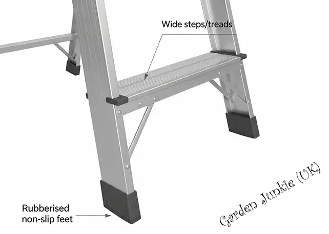 Step Ladders - Safety Features