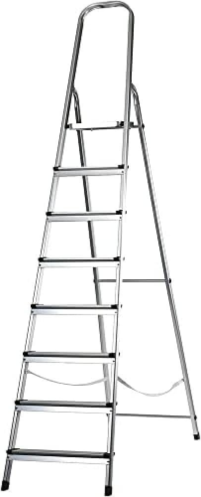 Amig - Aluminium Step Ladder with 8 Steps
