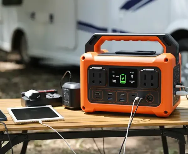 Orange Portable Power Station - what is a portable power station and how does it work