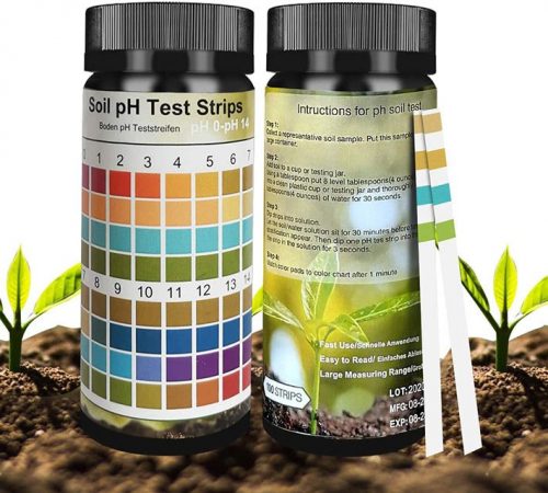 Boden pH Soil Test Strips